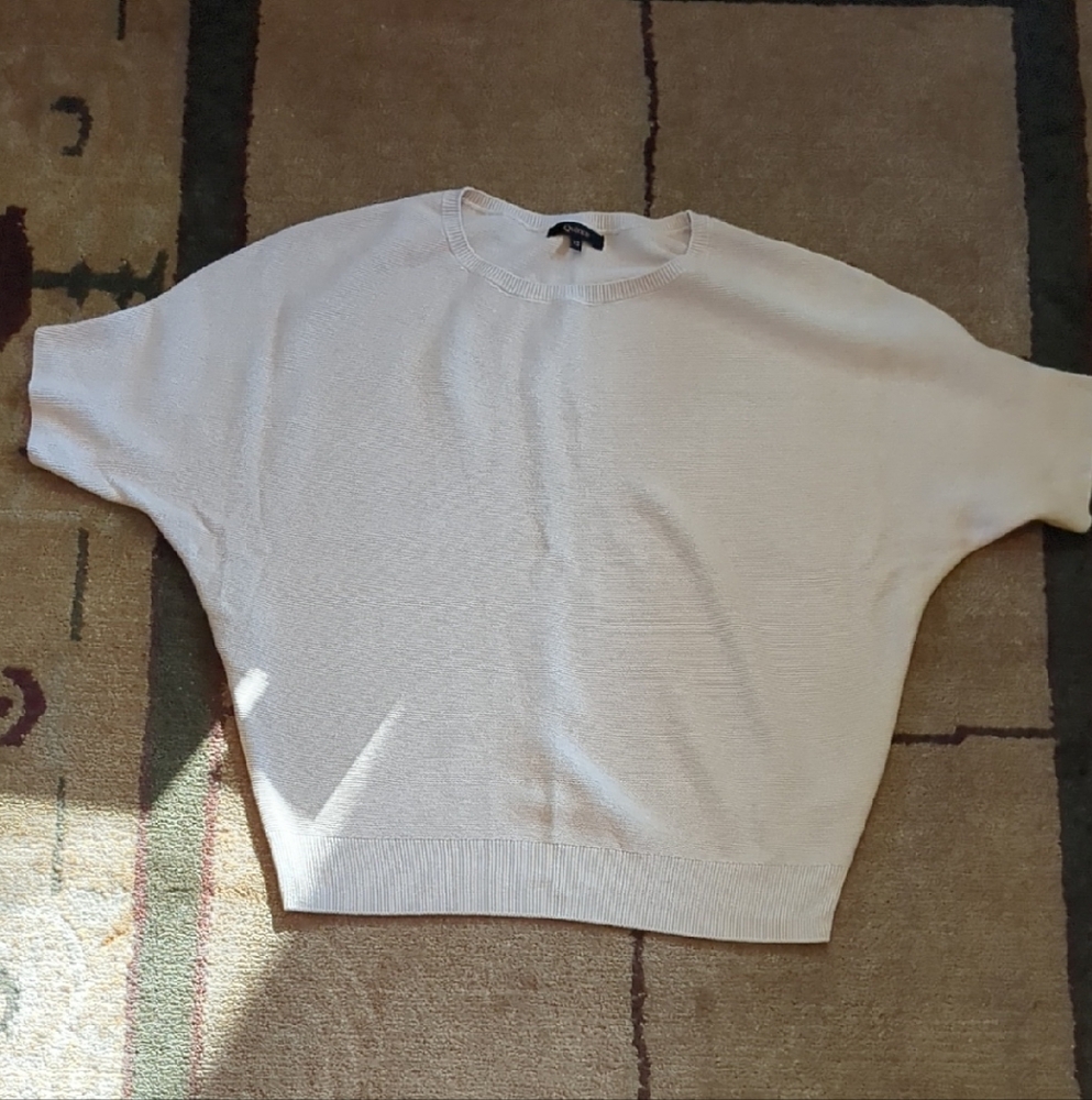 Quince Women's Cream Crew Neck Sweater